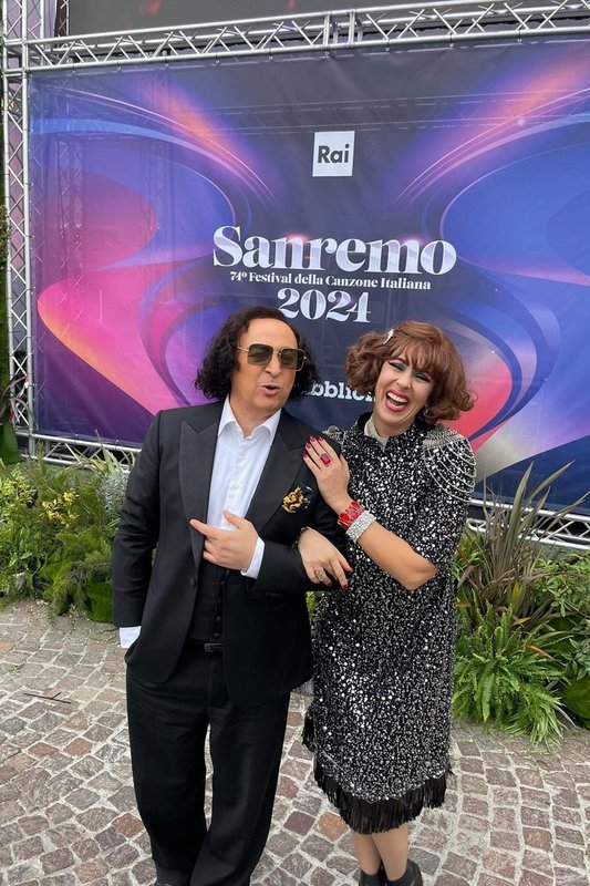 Vaigauskų vizitas Sanremo festivalyje