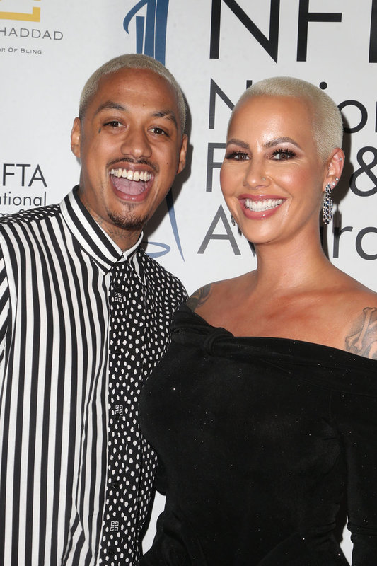 Alexanderis Edwardsas ir Amber Rose