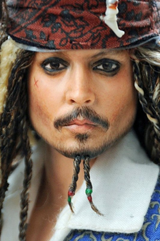 Jackas Sparrow iš filmo „Karibų piratai“