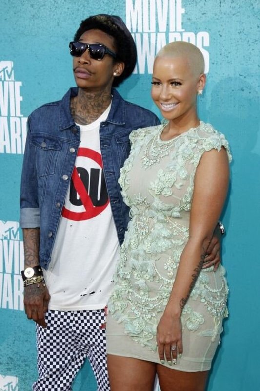 Wizas Khalifa ir Amber Rose