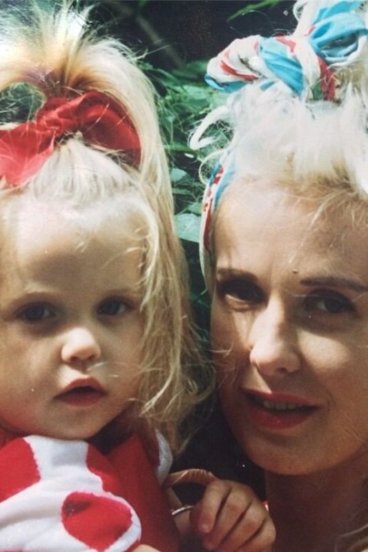 Peaches Geldof su mama Paula Yates