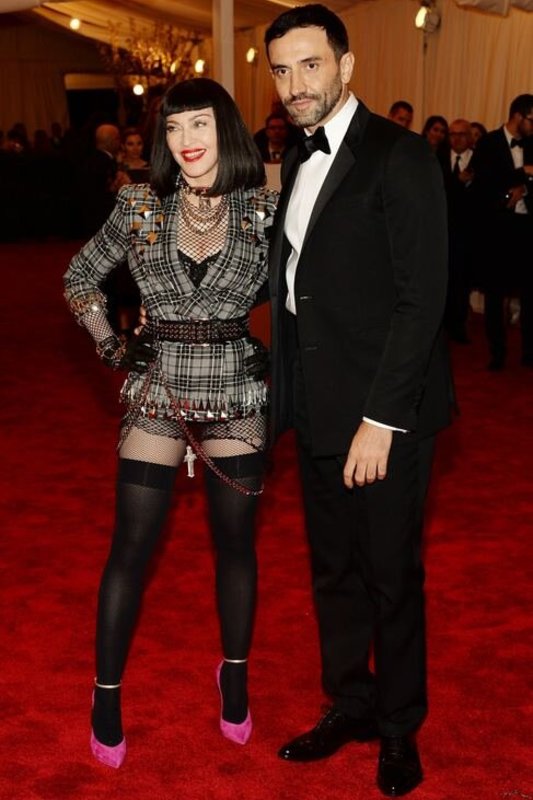 „Givenchy“ dizaineris Riccardo Tisci su Madonna