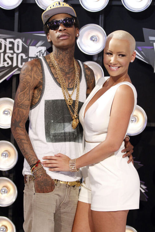 Whiz Khalifa ir Amber Rose