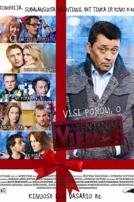 Filmo „Valentinas Vienas“ plakatai