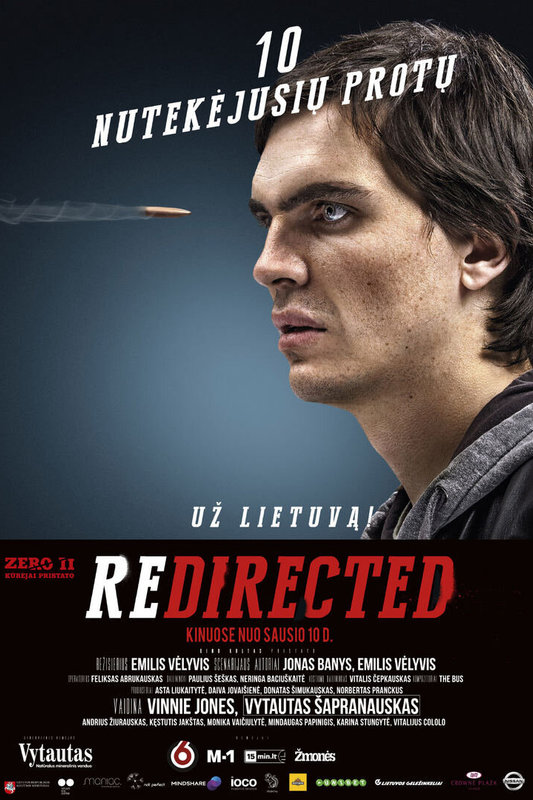 Filmo „Redirected / Už Lietuvą!“ plakatas 