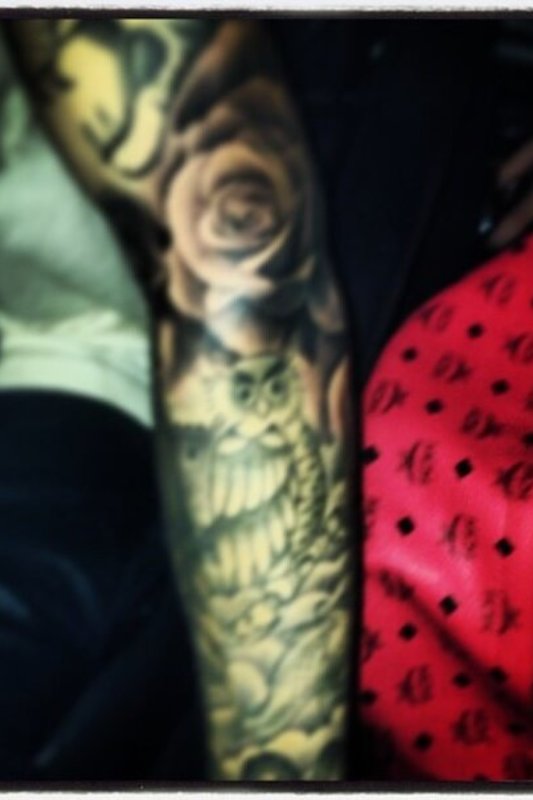 Justino Bieberio tatuiruotė