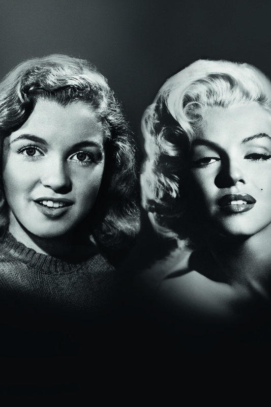 Norma Jeane (kairėje), virtusi Marilyn Monroe.