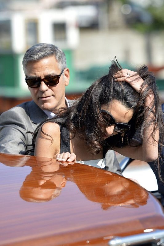 George‘as Clooney ir Amal Alamuddin