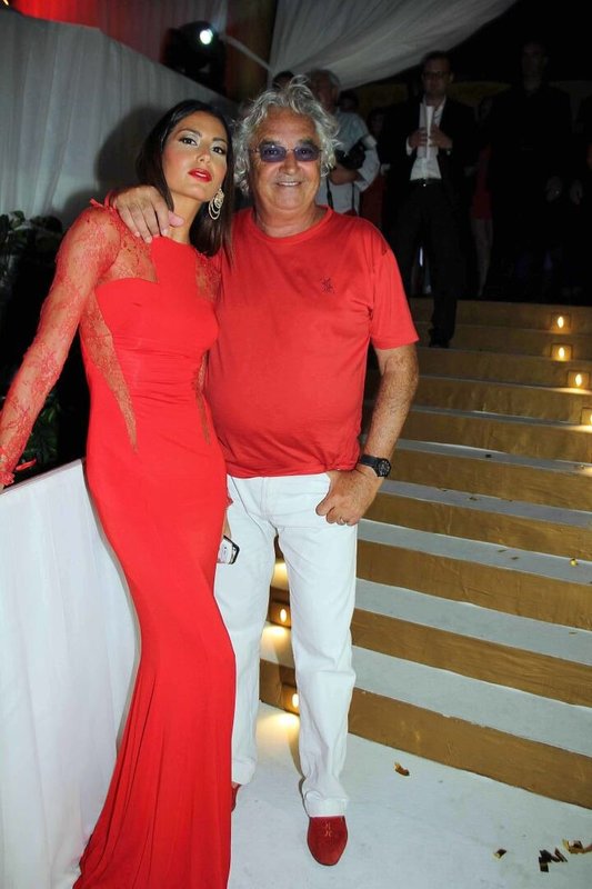 Flavio Briatore su Elisabetta Gregoraci