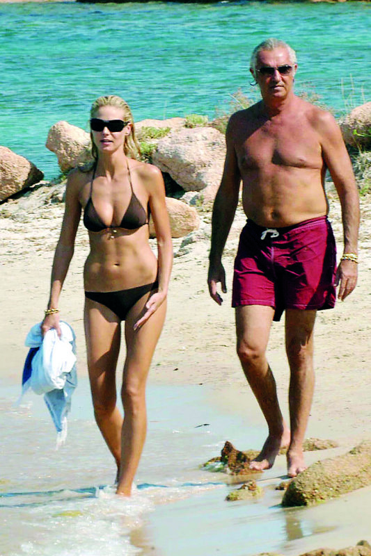 Flavio Briatore su Heidi Klum