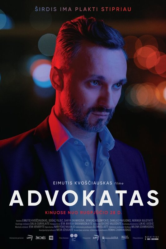 Filmo „Advokatas“ plakatas