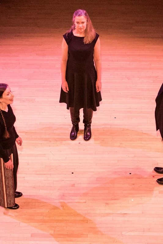 Meredith Monk, KatieGeissinger ir Allison Sniffin