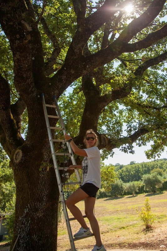 Aušros vila Italijoje, kurioje ji lauks „Be baimės“ bendruomenės narių