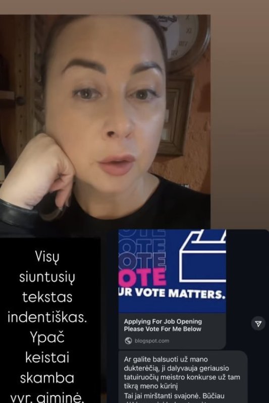 Sandros Žutautienės „Instagram“ storis