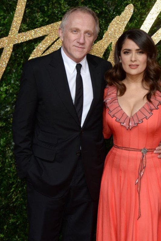 Francois Henri Pinault ir Salma Hayek