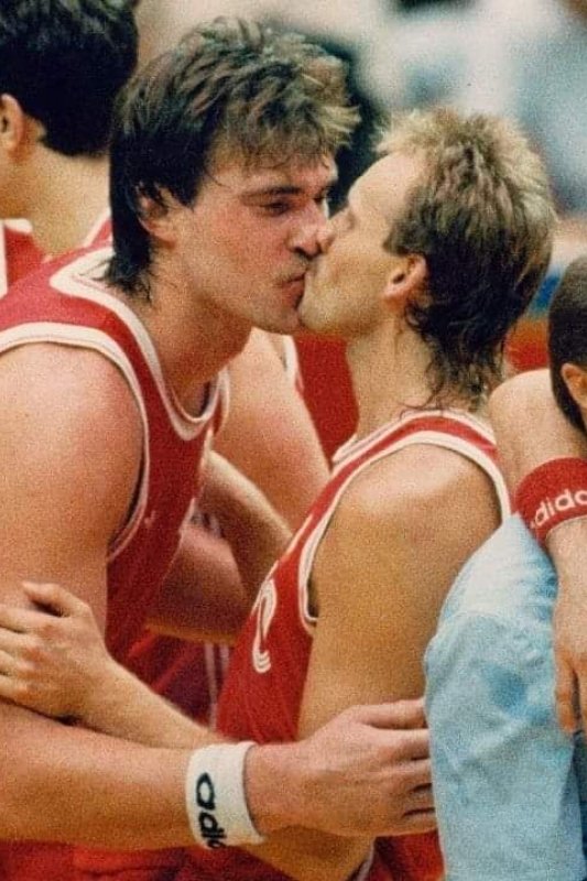 Arvydas Sabonis ir Rimas Kurtinaitis