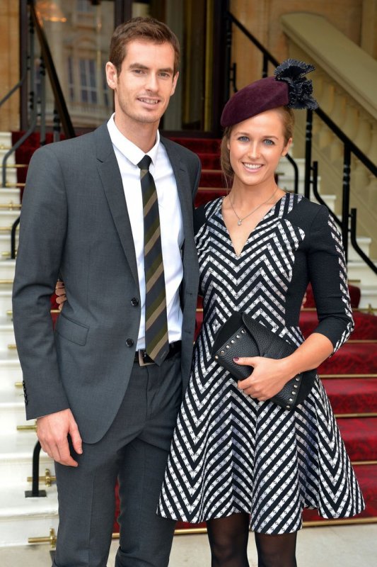 Andy Murray ir Kim Sears