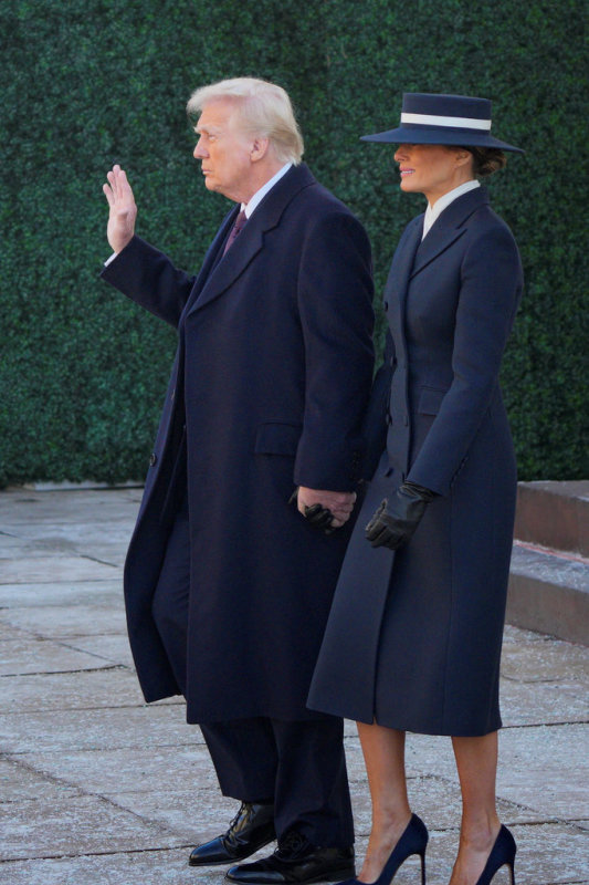 Donaldas Trumpas ir Melania Trump