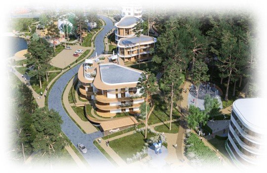 „Vytautas mineral SPA“ savivaldybei pateikta vizualizacija/Kurortinio daugiafunkcinio komplekso plėtros prie „Vytautas mineral SPA“ vizualizacija