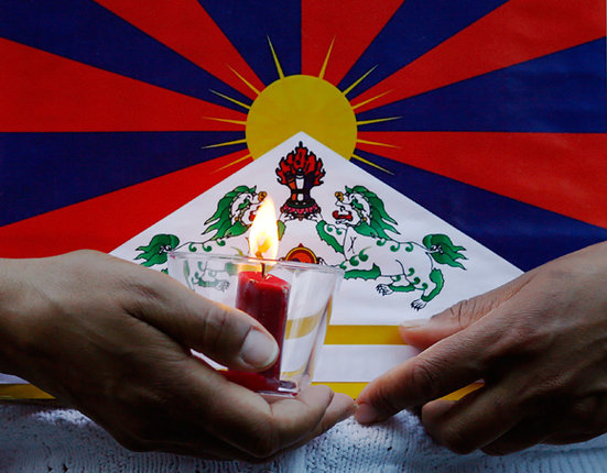REUTERS/„Scanpix“ nuotr./Akcija Tibetui remti
