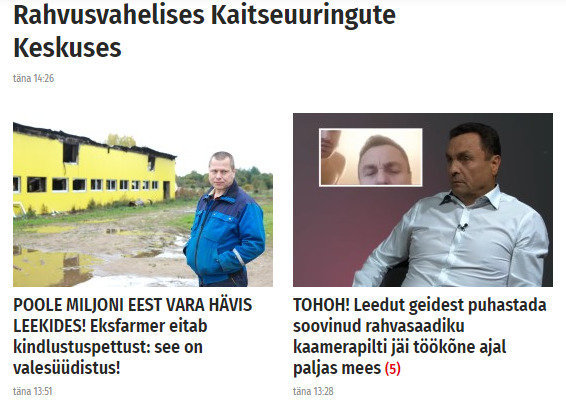 15min nuotr. /Estijos naujienų portalai rašo apie Petrą Gražulį