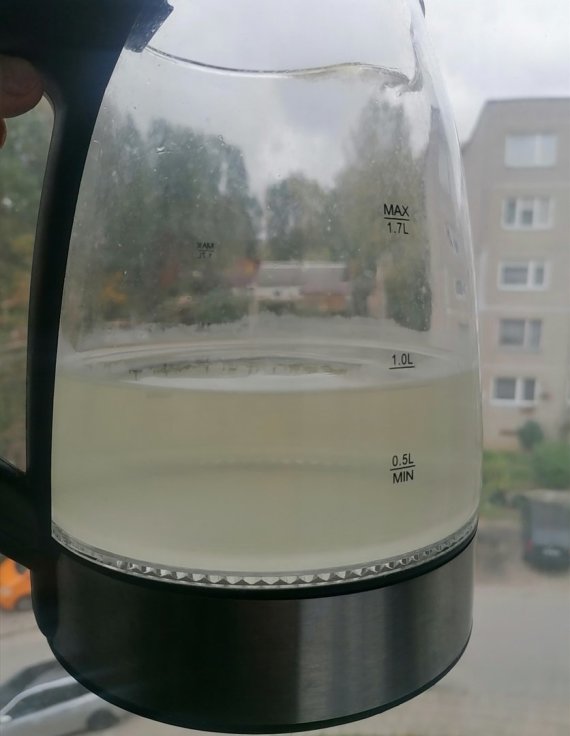 Photo of Žemieji Paneriai residents / Water in the apartments of Žemieji Paneriai residents