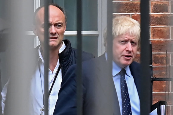 AFP / Scanpix Photo / Dominic Cummings (left) and Boris Johnson