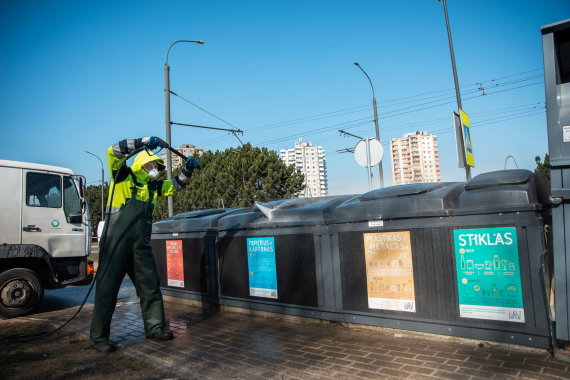 Photo of Kaunas City Municipality / Disinfection is carried out in the city of Kaunas