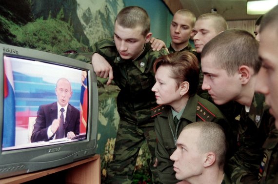 AFP/„Scanpix“ nuotr./Propaganda Rusijoje