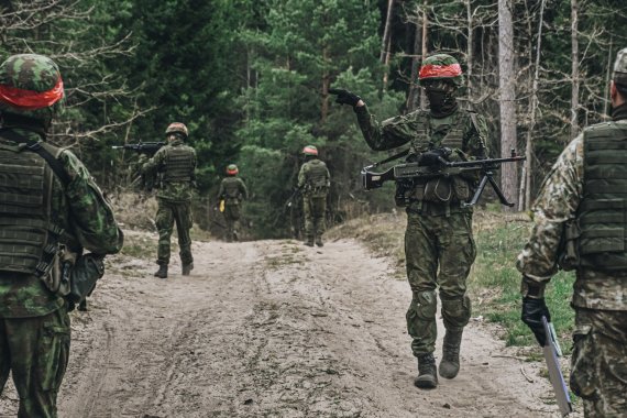 Photo from the archives of the Lithuanian Armed Forces / Recruits