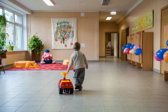 Vilnius Saviv city.  photo / In kindergarten