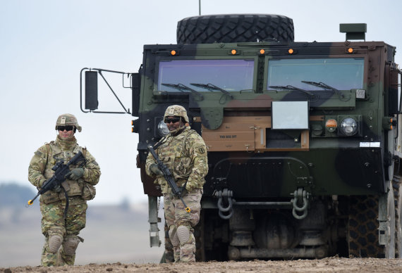 AFP / Scanpix photo / American troops in Germany