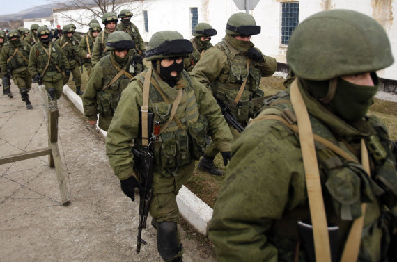   Scanpix / AP Photo / Russian soldiers in Crimea 