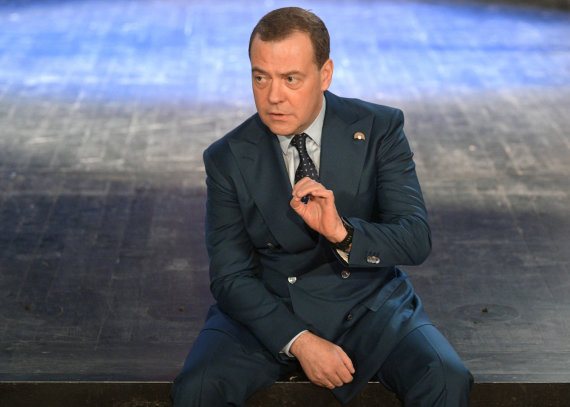 Scanpix / Dmitry Medvedev photo is less and less popular in Russia