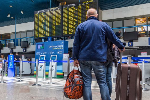 Svajūnas Stroynas / 15 min., Photo / Vilnius airport