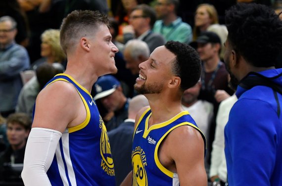 Photo by Scanpix / John Jerebko and Stephen Curry