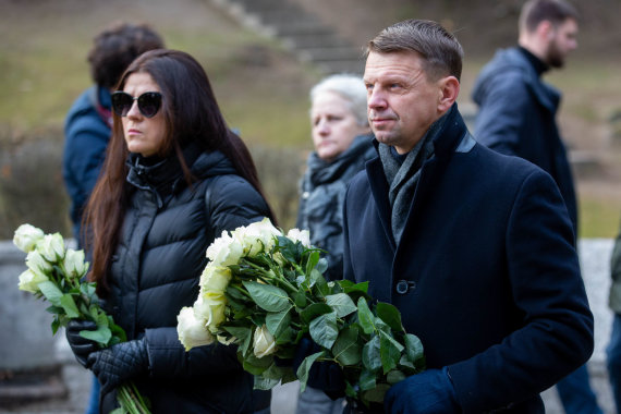 Sigismond Gadivela / 15min Pictures / Funeral of the actor Aronas Storpirštis