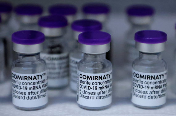 Reuters / Photo by Scanpix / Comirnaty Coronavirus vaccine produced by Pfizer-BioNTech