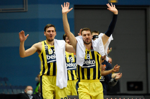 Photo from Getty Images / Euroleague.net/Edgar Ulanov and Markas Guduričius