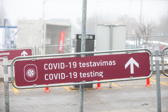 Photo by Julius Kalinskas / 15min / COVID-19 testing services for passengers