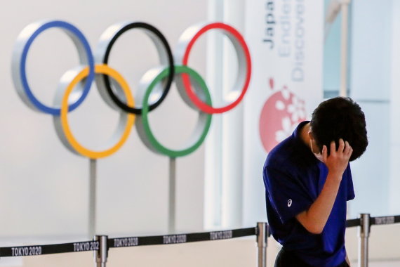 „Reuters“/„Scanpix“ nuotr./Tokijo olimpinės žaidynės vyks be žiūrovų