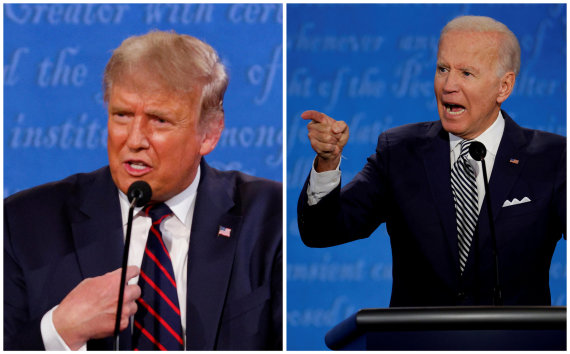 Reuters / Photo by Scanpix / Donald Trump and Joe Biden