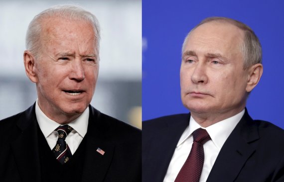Scanpix / Reuters / Photo ITAR-TASS / Collage of 15 minutes / Joe Biden, Vladimir Putin