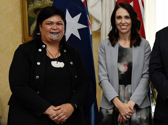 AFP / „Scanpix“ nuotr./Nanaia Mahuta ir Jacinda Ardern