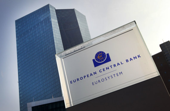 AFP/„Scanpix“ nuotr./ECB Frankfurte 