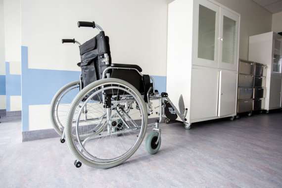 Vidmantas Balkūnas / 15min photo / Inactive wheelchair