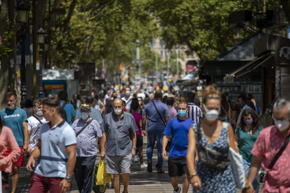 Scanpix / AP photo / Quarantine in Barcelona