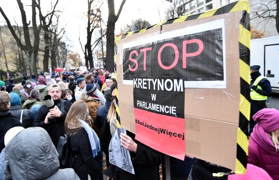 Imago / Zdjęcie Scanpix / Demonstracje przeciwko zakazowi aborcji w Polsce