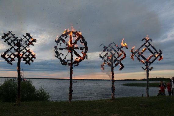 Photo by Edita Varkalienė / Šiauliečių Joninė by the Rėkyva lake