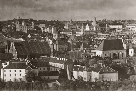 Jano Bulhako nuotr. iš Lietuvos nacionalinio muziejaus archyvo/Senamiesčio panorama. 1912-1915 m.